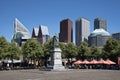 Het Plein central square in Den Haag, Netherlands Royalty Free Stock Photo